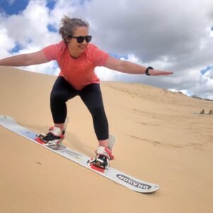 Viv sandboarding